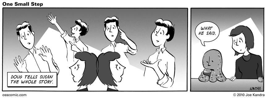 Doug tells all.