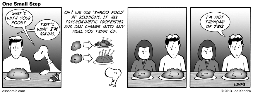 Shmoo food.